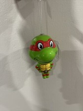 NEW, RUZ TEENAGE MUTANT NINJA TURTLES Red Decoupage Christmas Ornament picture