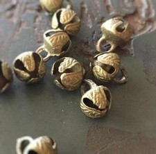 Brass Bells Indian Kathak Bellydance Musical Dancing loose Ghungroo Beads 31 PCS picture