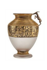 Handmade Rare Pasabahce Turkish Vase with 24k Goldleaf (87 of 2000) picture