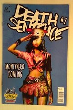 2014 Death Sentence #1 mid Titan Comics Midtown Exclusive Variant Comic Book picture
