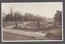 The Italian Garden Warwick Castle Tucks RPPC Warwickshire England Postcard picture