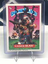 1987 Topps Garbage Pail Kids LASER RAY #336a Original Series 9 Vintage GPK picture