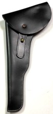 CIVIL WAR US UNION CS CONFEDERATE M1860 COLT PISTOL LEATHER HOLSTER-BLACK picture