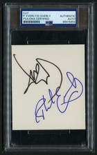 Phil & Donald Everly signed autograph 3.5x4 cut Rock Duo Everly Brothers RC PSA picture