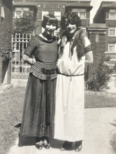 1923 Flapper Fashion Two Women Roaring 20s Photo picture