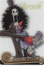 One Piece Trading Card Wafer Choco OPDS-09-009 Normal Brook Daikaizoku Style picture