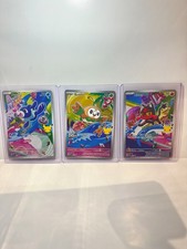 Pokémon TCG First Partner Illustration Collection Series 1 Alola Starters NM picture