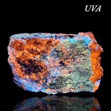 320 G Fluorescent Blue Afghanite Crystals W/Lazurite,Pyrite, Calcite Afghanistan picture