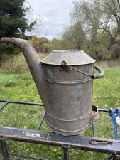 Vintage Galvanized Radiator Watering Fill Can Goose Neck picture