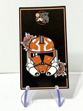 Only Hope Supply Co. Star Wars Clone Trooper Enamel Pin with Roses picture