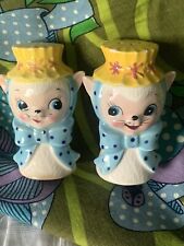 Incredibly RARE HTF Royal Sealy Brinnco Kitty Shakers picture