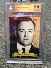 2016 Historic Autographs The Mob /20 Dean O’Banion SP #46 BGS 9.5 picture