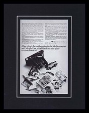 1967 Hilton Hotels Framed 11x14 ORIGINAL Vintage Advertisement  picture