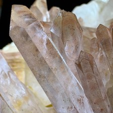 Natural Quartz Cluster w/ Pyramid Inclusion Rare Specimen Raw Mineral Crystal picture