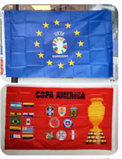 1 EURO-2024  FLAG (3X5 FT) + 1 COPA AMERICA FLAG (3X5 FT) $55 picture
