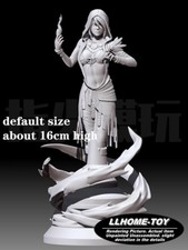 Game HOT MoriGan hot pretty girl Witch stand Resin 3D Print GK Kit Figure DIY picture