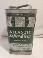 Rare 1920's Atlantic Safety-Kleen One Gallon Advertising Can Atlantic Refining  picture