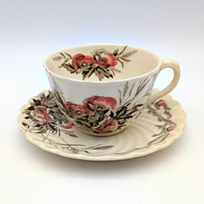 Vintage Clarice Cliff Harvest Cup And Saucer Set Royal Staffordshire England  picture