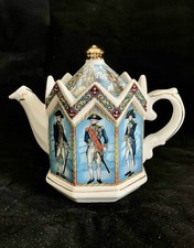 Sadler WINDSOR Historic Battle of TRAFALGAR 1805 Commemorative Porcelain TEAPOT picture