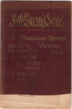 Original Antique 1905-1906,  A W. Gray's Sons Farm Equipment Catalog with prices picture