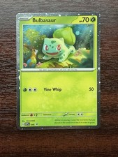 Bulbasaur - 046 (Cosmos Holo) 046 Sv: Scarlet & Violet Promo Cards Holo NM 🍃  picture
