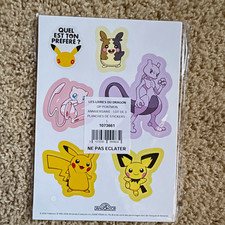 Pokémon 30th Anniversary  Lot of 3 Sheets All your Favorite Pokemon picture