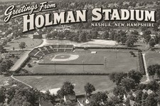 HOLMAN STADIUM NASHUA, NEW HAMPSHIRE MODERN Postcard 4x6 E292 picture