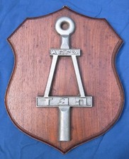 Antique Old Vintage Tau Beta Pi Engineering Society Brent Plaque 1930s picture