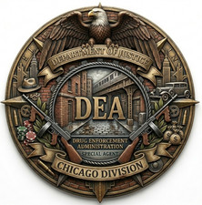 Department Of Justice DEA Special Agent Chicago Division DOJ Legal Law 4
