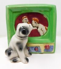 1960's Planter Dog Watches Television Boxing 4