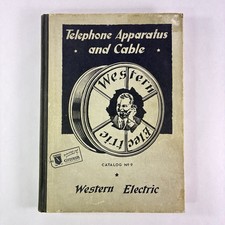 Vintage 1935 Western Electric/Graybar Telephone Apparatus & Cable Catalog No.9 picture