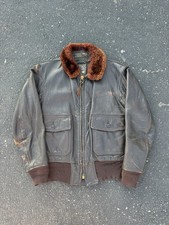 Vintage 1964 US Navy G-1 Flight Jacket Star Sportswear MIL-J-7823C USN Size 38 picture