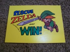 1989 Topps ZELDA Nintendo Sticker #22 picture