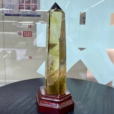 1.59LB Natural Citrine backbone cluster mineral specimen quartz crystal healing picture