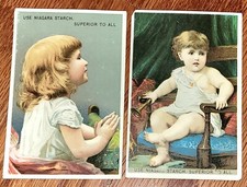 NIAGARA STARCH TRADE CARD 2.75 x 4