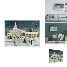 Trademark Fine Art JL Munro 'Christmas Choir' Canvas Wall Art picture