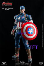 New King Arts 1/9 Diecast Figure Serie DFS026 Captain America Action Figure Gift picture