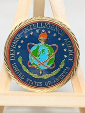 DIA Deputy Director for Analysis Presented for Excellence Challenge Coin picture