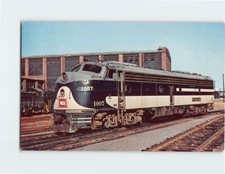 Wabash 1007 EMD E8 At Decatur Illinois T-348491 picture