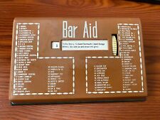 Vintage Bar Aid Plastic Drink Recipes Instruction Wheel & Bartender Helper picture