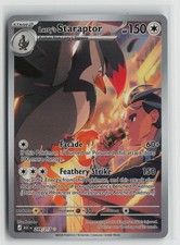Larry's Staraptor - Illustration Rare Holo ASC 249/217 NM picture