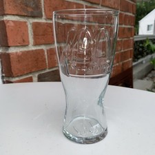 Vintage 1992 McDonald's Embossed 16 oz. Clear Soda Drinking Glass picture