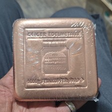 Geiger Edelmetalle Schloss Güldengossa 1000g Fine Copper 999.9 Bar picture