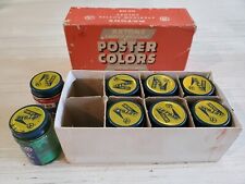 1950s Vintage Artone Poster Paints, Free from Asenic Mid Century Modern Color picture