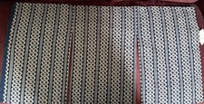 NOREN from Takashimaya, Japan - 100% Cotton  - 3 Panels - size 34