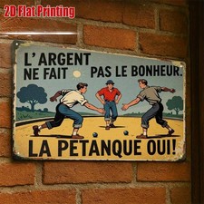 Vintage Creative L`argent Ne Fait Garage Tin Metal Signs Home Décor 8x12 picture