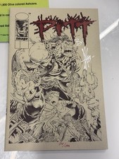 1993 Pitt 2 Ashcan Keown /1800 Dual Signed Dale Keown Brian Hotton W/ COA picture