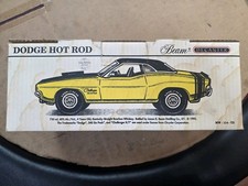 Vintage EMPTY Jim Beam 1970 Dodge Hot Rod Challenger Decanter In Box  picture