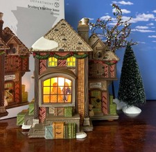 DEPT 56 Dickens FEZZIWIG'S HOLIDAY DANCE  A Christmas Carol, Rare, 3D, Scrooge picture