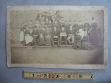 1890's Canton Illinois High School South Side Public School Class Photo Peoria picture